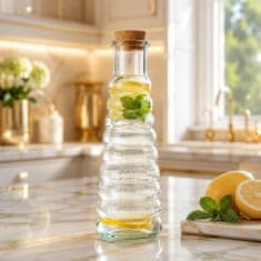 BE 5x Verona Carafe 380ml boce za vodu, sok, alkohol, likere, ulje, vino