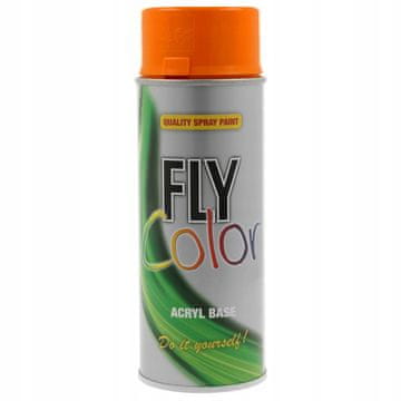FLY color akrilni lak u spreju RAL 2003 narančasti pastelni sjaj 400ml