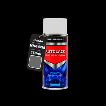 Gotova boja u spreju od 150 ml za Honda NH642M Storm Silver Met.