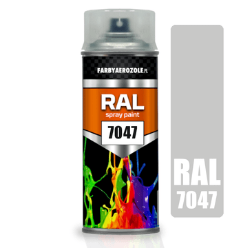 RAL 7047 MAT Akrilni lak u spreju 400ml Telegrey 4 svijetlosiva