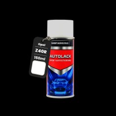 Gotova akrilna boja u spreju od 150 ml za Opel Z40R, arktičko bijela
