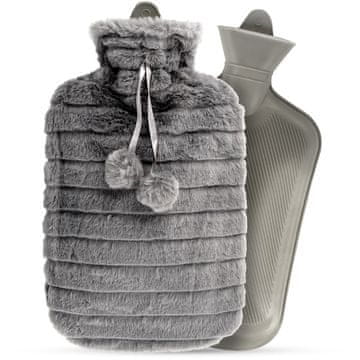 Vilde Termofor s poklopcem, sivi, 2 l