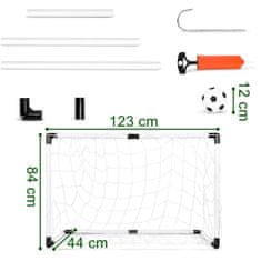 BOO Mini nogometni gol za djecu 123x84x44 cm