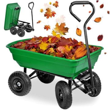Garten zelena kiper kolica za prijevoz