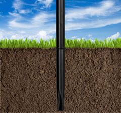 BOO Nogometni gol 180 x 120 cm forte crni