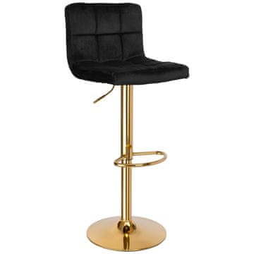 EH Barska stolica Arako Gold, crni baršun