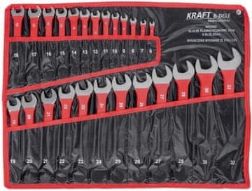 Kraft&Dele 25-dijelni kombinirani ključevi 6-32 mm CRV KD11052