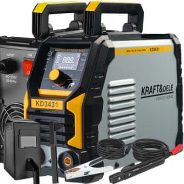 Kraft&Dele MMA TIG lift puls inverterski aparat za zavarivanje 340A KD3431