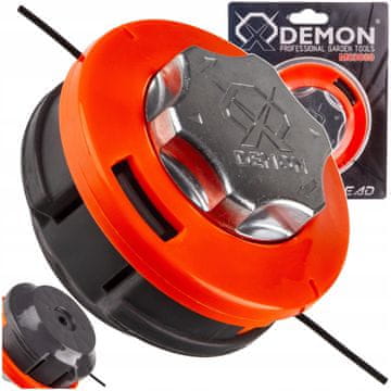 Demon glava trimera s jednostavnim punjenjem / Crna s aluminijem /