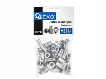Set aluminijskih zakovičnih matica M5 0,5-2,5 50 kom (160)