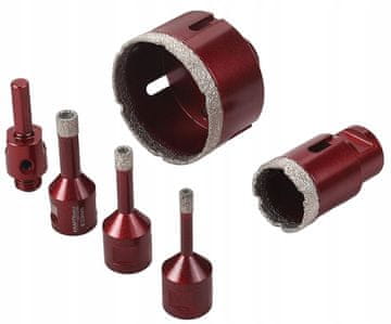 Set dijamantnih kružnih pila, 6 komada KD5953