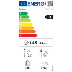 Blackview Pametni robustan telefon ROCK 1 Pro 8/256GB, crn
