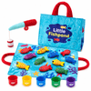 JOJOY® Magnetna edukativna igra pecanja za djecu, Montessori set 22 komada za učenje boja, brojeva i razvoj motorike | MONTIFISH