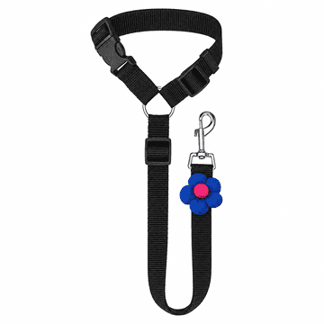 HARLEY® Podesivi sigurnosni pojas za pse za automobil, univerzalni pojas za naslon za glavu, 360° kopča, 55–71 cm | PETBELT
