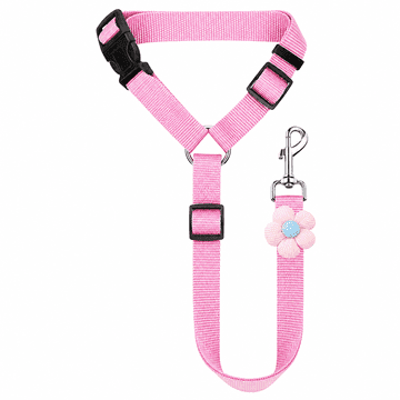 HARLEY® Podesivi sigurnosni pojas za pse za automobil, univerzalni pojas za naslon za glavu, 360° kopča, 55–71 cm | PETBELT