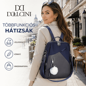 Dollcini Ženski ruksak od umjetne kože plava
