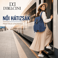 Dollcini Ženski ruksak od platna crna vodootporan velikog kapaciteta