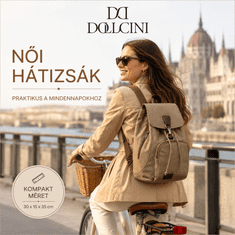 Dollcini Ženski ruksak od platna crna vodootporan velikog kapaciteta