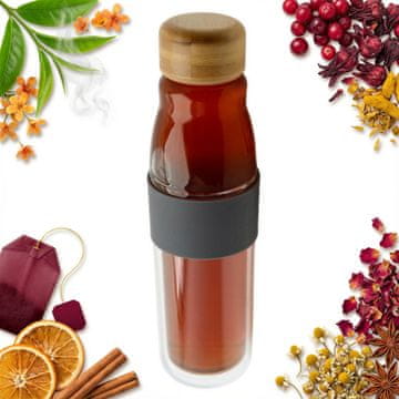 Staklena boca ZA EKO termalnu vodu 450 ml