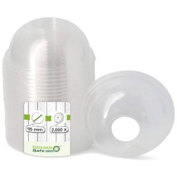 PLA konveksni poklopac s promjerom rupe 95 mm 100 kom.