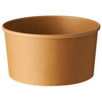 Papstar Okrugla papirnata posuda 1000 ml, promjer 150 mm, visina 7,5 cm 50 kom.
