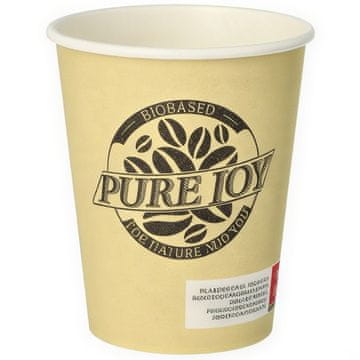 Papstar Papirnate čaše "Pure Joy" krema 250 ml, promjer 80 mm 50 kom.