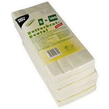 Papstar Bijela papirnata vrećica za ručak 10+3 x 21 cm 500 kom.