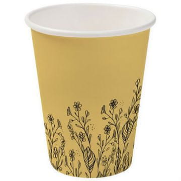 BH Papirnate čaše za disperziju "Cvijeće" 250 ml, promjer 80 mm 50 kom.