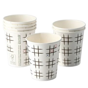 BH Disperzija papirnatih čaša "Križić-kružić" 250ml 50 kom