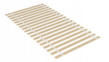 Box Uložak za okvir kreveta za madrac 80x200 cm, 18 ravnih letvica, 250 kg, čvrsti