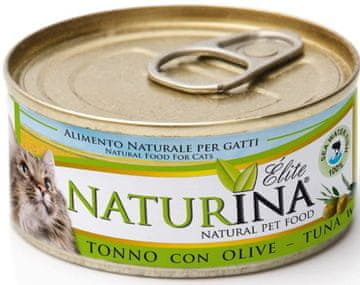 | Elite Wet Cat | konzerva 70 g - Tuna s maslinama 70 g