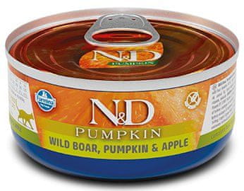 Farmina | N&D Pumpkin | 70g konzerva - Odrasli | Divlja svinja, bundeva i jabuka 70g