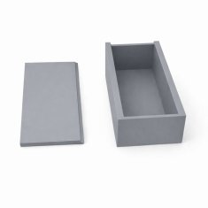 Mi Siva kutija-organizator s kliznim poklopcem za male predmete