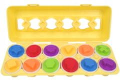 LandToys LT442 Slagalica s jajima Spoji oblike i boje u košari