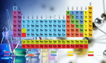 Magnetna podloga za radijator Periodni sustav 60x100cm