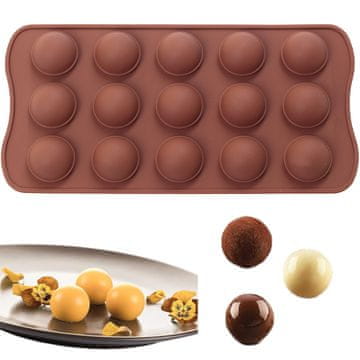 Silikonski kalup, kalup za čokoladu, kalup za praline, kalup za led, kalup za kuglice