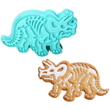 Kalup, kalup za kolačiće, veliki dinosaur Triceratops