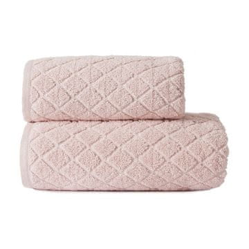 Oliwier - Frotirni ručnik - 50x90 cm - puder roza