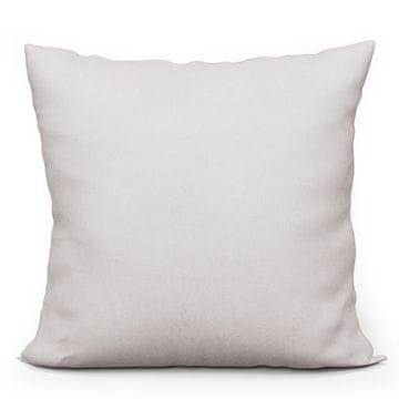 Milas baršunasta jastučnica svijetlo krem boje 40x40 cm