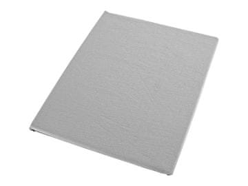 Pamučna plahta 220x200 cm siva