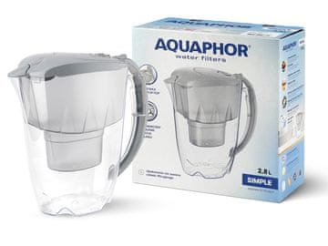 Aquaphor Jednostavan filter vrč 2,8L sivi -AQU 516578