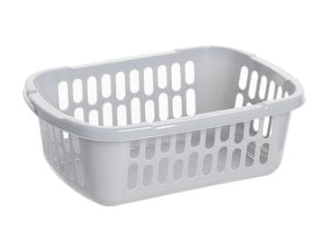 PRAKTYCZNA Srednja plastična košara 28X19CM siva -JAG