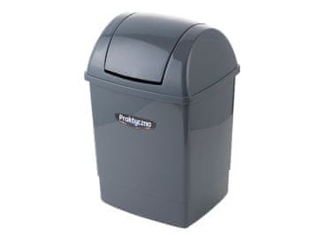 Bentom Plastična kanta za otpad s kopčom 26L tamno siva -BEN