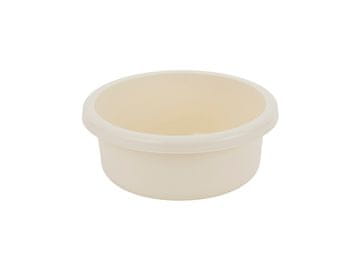 Bentom Okrugla plastična zdjela 26CM 4L krema -BEN