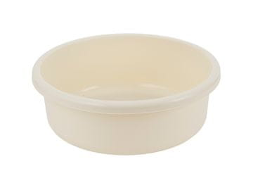 Bentom Okrugla plastična zdjela 36CM 9L krema -BEN