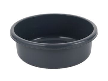 Bentom Okrugla plastična zdjela 36CM 9L tamno siva -BEN