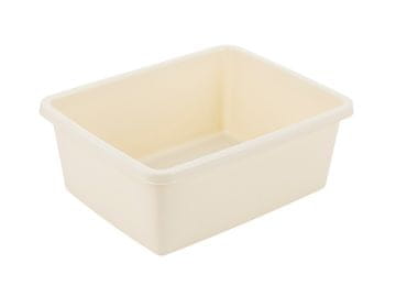 Bentom Pravokutna plastična zdjela 33X26CM 8L krema -BEN