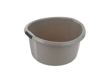 Bentom Čvrsta plastična zdjela 35X34X18CM 10L svijetlosiva -BEN