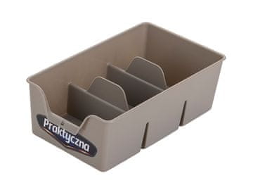 Bentom Plastični organizator S 22X13,5X7,5CM svijetlo sivi -BEN