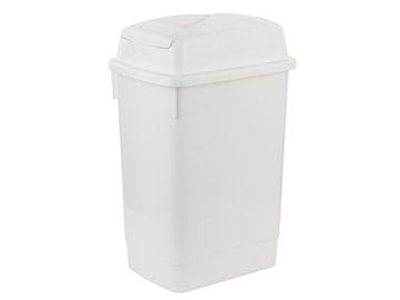 PRAKTYCZNA Plastična kanta za otpad easybin 27L bijela